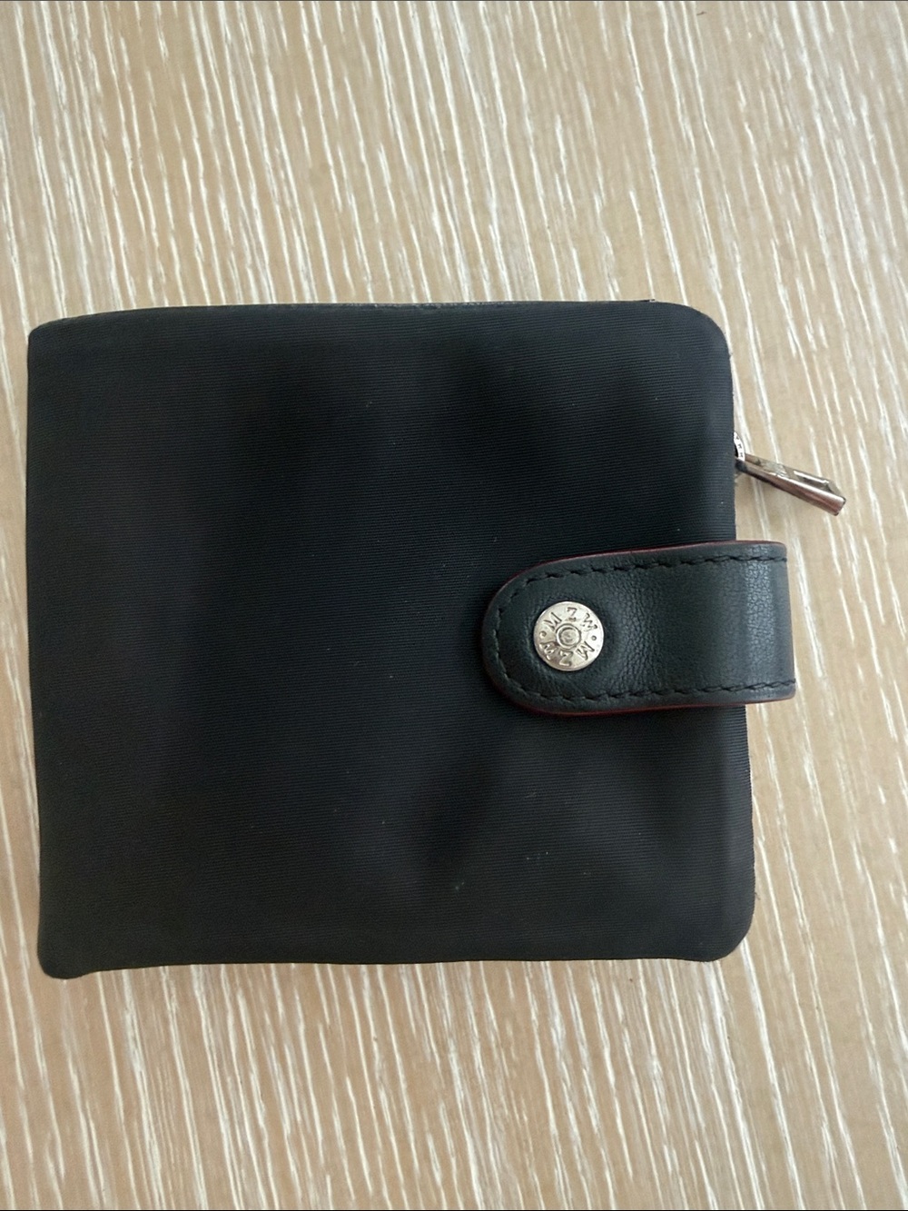 MZ Wallace Women’s “Ginger” Wallet Black Nylon Wallet